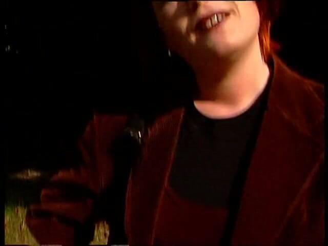 Lucky Cooch: Redhead hottie talking to a guy