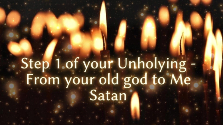 Goddess Misha Goldy: Schritt 1 deiner Unheil - von deinem alten gott für mich, satan