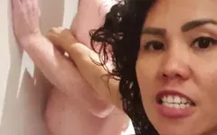 Asian Dominatrix Humiliating a Slave