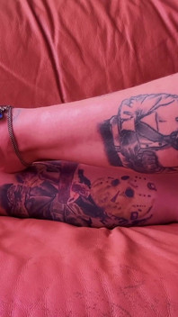 Tease You with My Sexy Feet and Legs