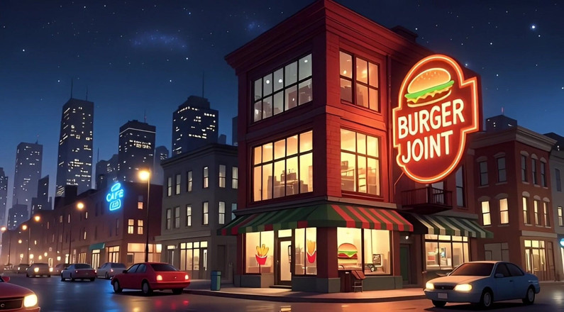 Octopussy Lovers Club: Děvka manželka šuká na špinavé veřejné toaletě. Karikatura