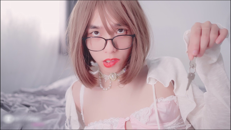 Ts Princess Rose: Cute Asian Sissy JOI Cumshot