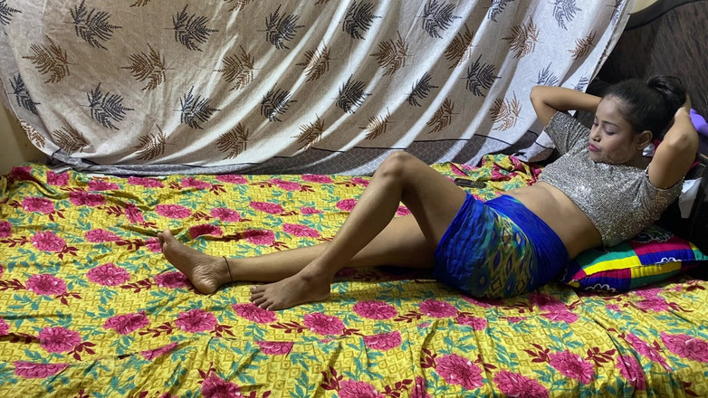 18 year old Indian: Skutečný 18 rok indické teen romantické sprosté mluvení a sex