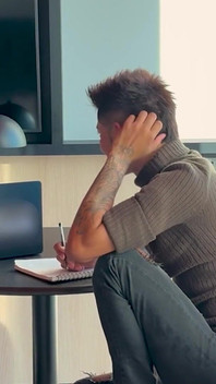 Chars's Homework Help Ended with His Cum on Him