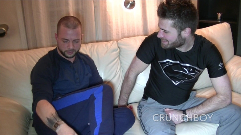 CREAMPIE SESSION IN JOCKSTRAP: 2190 This Is the Frist Gay Pron Shoot for Dan...