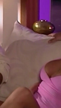 Retro Threesome with Blonde Slut Full Cumshot in Mouth