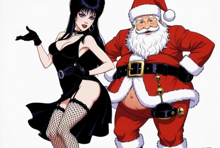 Octopussy Lovers Club: Krampus karanlığın götünün sahibesi Elvira'ya göt tıkacı soktu ve onu...