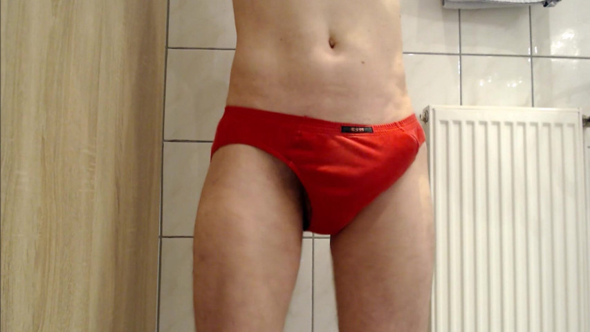 So Young, so Skinny, so Horny - I Get a Stiff Cock and Squirt Without Hands (The old big thing)