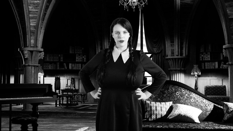 Lovely Lilith: Wednesday's Playdate Addams Family Lovely Lilith Big Titty BBW