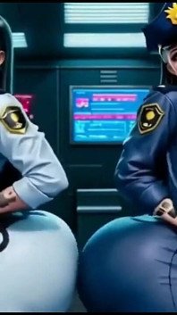 Captain Officer Police Station, Long Version, Ai Animation