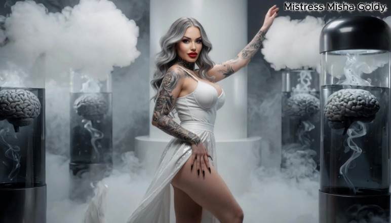 Goddess Misha Goldy: Mon odeur te transforme en ma petite salope faible, portée à...