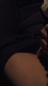 Girl Sucking Dick Stranger in Car Sucked All the Cum