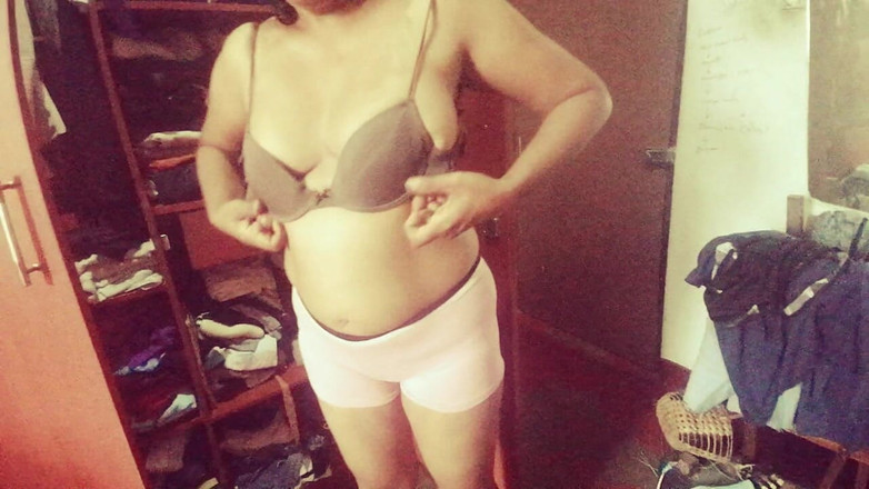 Tina Baby: Sexy Stepmom Tina Getting Dressed for Her Stepson