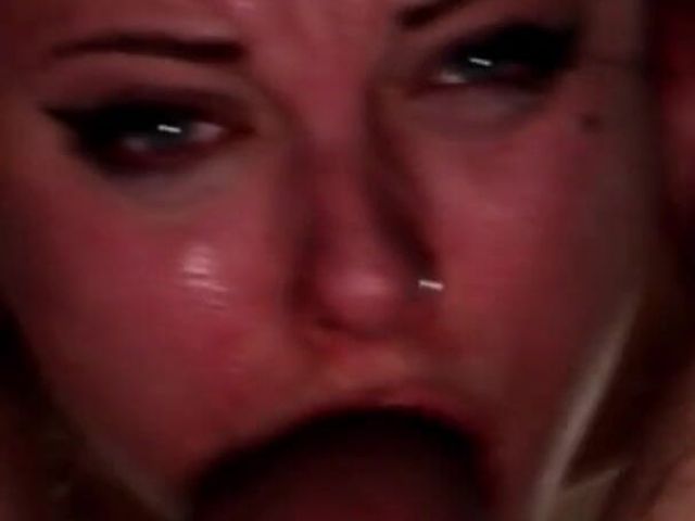 I own her throat! Face fuck throat pie version A (Tiptobase69)