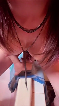 Bikini a Spago, Sgocciolante Sperma Dalle Mie Grandi Tette, Tempo Del Gioco Squirting