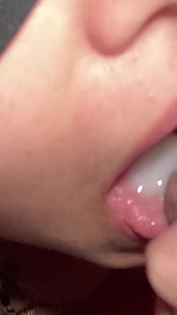 Cumshot and Swallow