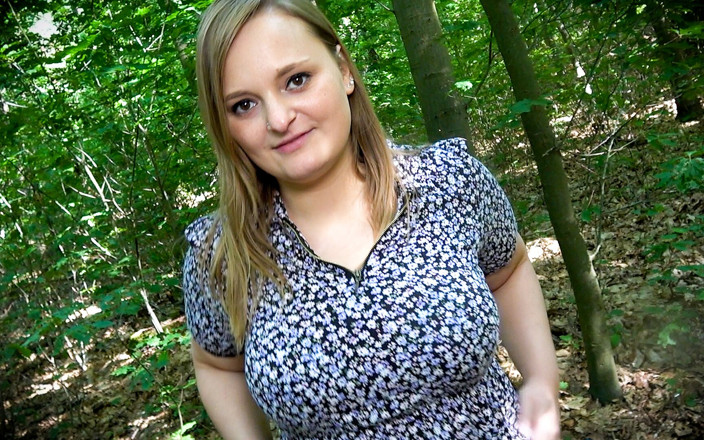 Andy Star: Banged in the Woods - Cum-pussy Included - German Teen Lina