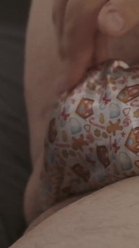 Gingerbread Satin Thong Play