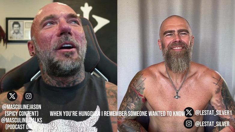 Raw and Uncensored with Masculine Jason: Porn Star Confessions - Lestat Silver (episode 211)