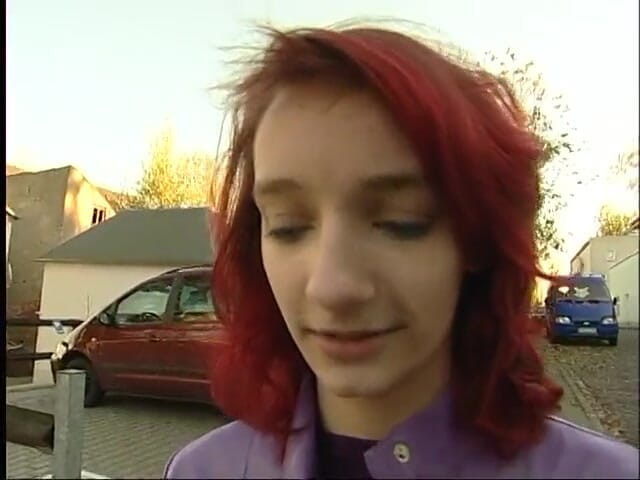 Dirty Teeny: Redhead teen with small tits gives an amazing blowjob at...