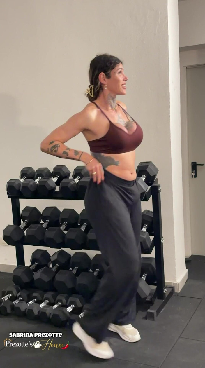 Sabrina Prezotte: The Hottie Showing off Her Workout Skills, Being Sensual at...