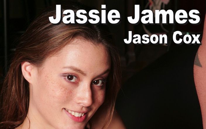 Edge Interactive Publishing: Jassie James et Jason Cox : branlette et éjaculation