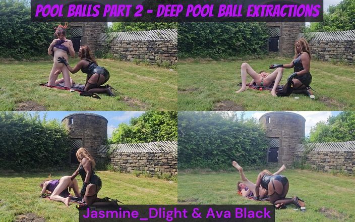 Jasmine Dlight - UK's most extreme anal porn star: Jasmine_dlight &amp; ava black - biliar bagian 2 - penyisipan luar ruangan yang aneh...
