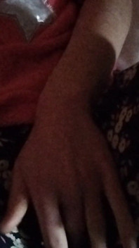 Young Girl Touching Herself