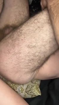 Fuck Tight Hairy Stepdaddy's Asshole