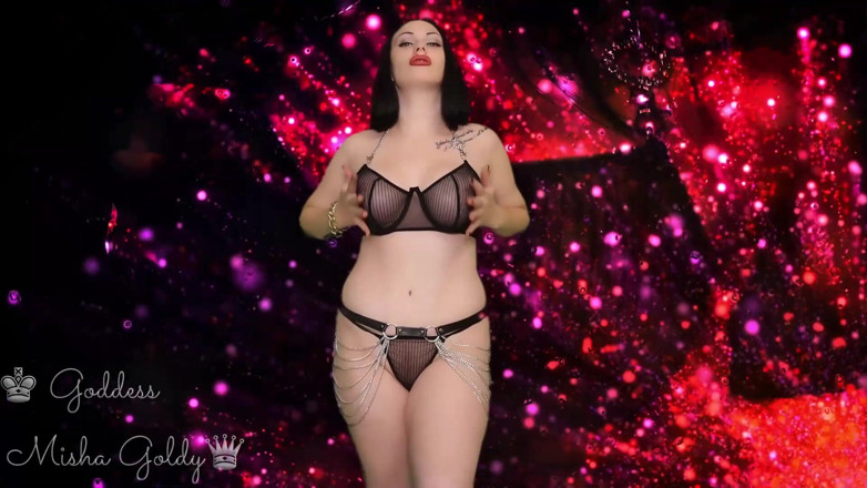 Goddess Misha Goldy: Naprogramuji tě na svého závislého otroka! Zlomím tě a udělám...
