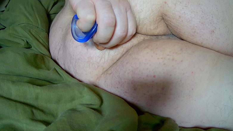 Buckaroo2219: Anal Masturbating with My Dildo