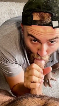 Greedy Cum Slut Duke London Takes a Facial
