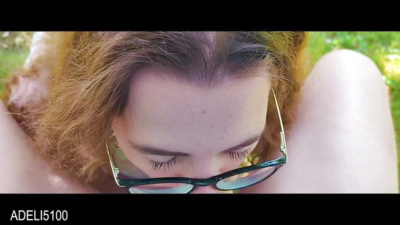 Adeli5100: प्रकृति में आउटडोर मुख-मैथुन