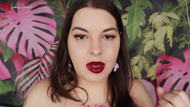Sydney screams fetish: Edge pour mes lèvres foncées