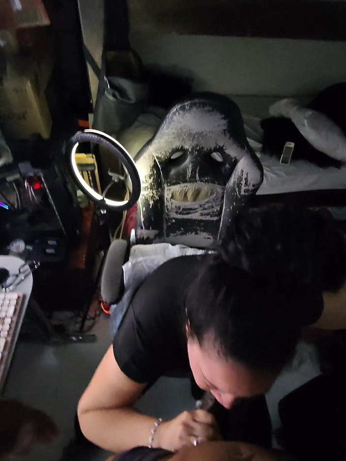 PABLO N3GROBAR: Überraschungsbesuch kehle-königin, rohe pOV pukkkke