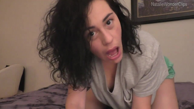 Natalie Wonder: Stepmommy's snug asshole needs some penetration practice with your cock