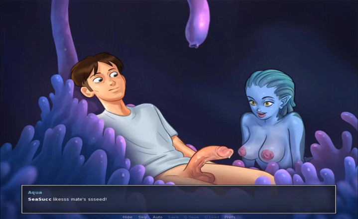 Hentai World: Summertime saga - 쿠키 항아리 Aqua 2
