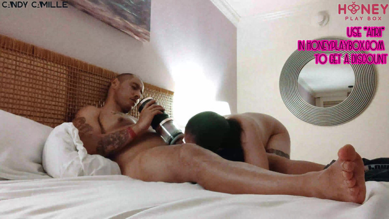 Candy Camille: Aku cowok ini habis-habisan sama mainan seks baruku