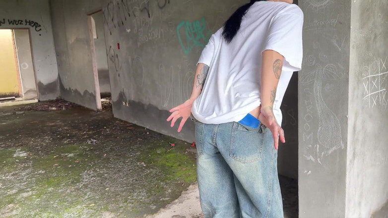 SkinLovers: Hard Sex with Slutty Alternative Girl in an Abandoned Building