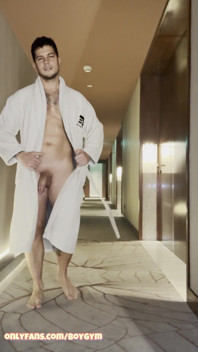 My Big Cock Exhibition in Hotel