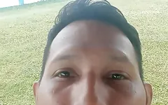 Jerking off Outdoor on the Waterfront
