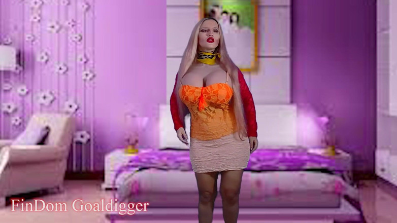 FinDom Goaldigger: Bi-training show off