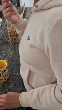 A Stepdaughter Is Surprised While Having Breakfast.