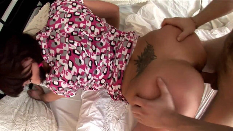 Anal seduction: Hot Brunette Babe with Juicy Big Boobs Enjoys Anal Pounding...