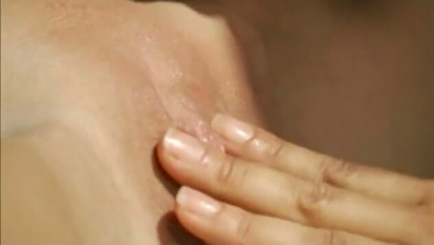 A Lesbian World: MILF with Round Breasts Gets Hardcore Dildo Lesbian Fucking