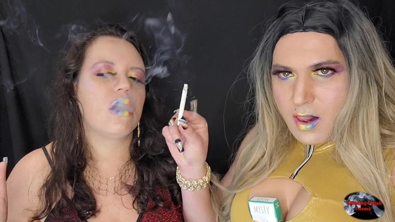 HollyCox: Senhoras fumantes viciadas em Misty dos anos 120