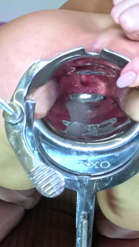 Getting Wet and Messy My Feet with Fake Cum From My Asshole (a Lot of Farting)