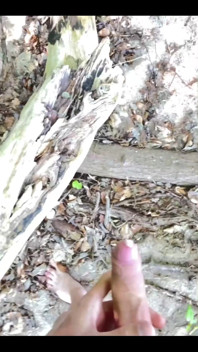 Masturbating in the Forest