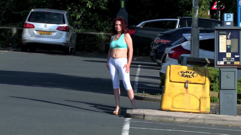 ATK Fans (Hairy): Annabella Struts Herself Outside for Some Exercise