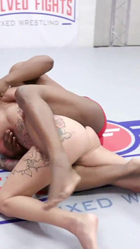 Lily lane vs will karo karışık güreş